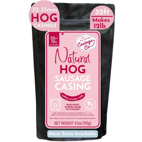 THE NEW ZEALAND CASINGS CO hog casing 32ft pre-tubed for easy load and consistent results.