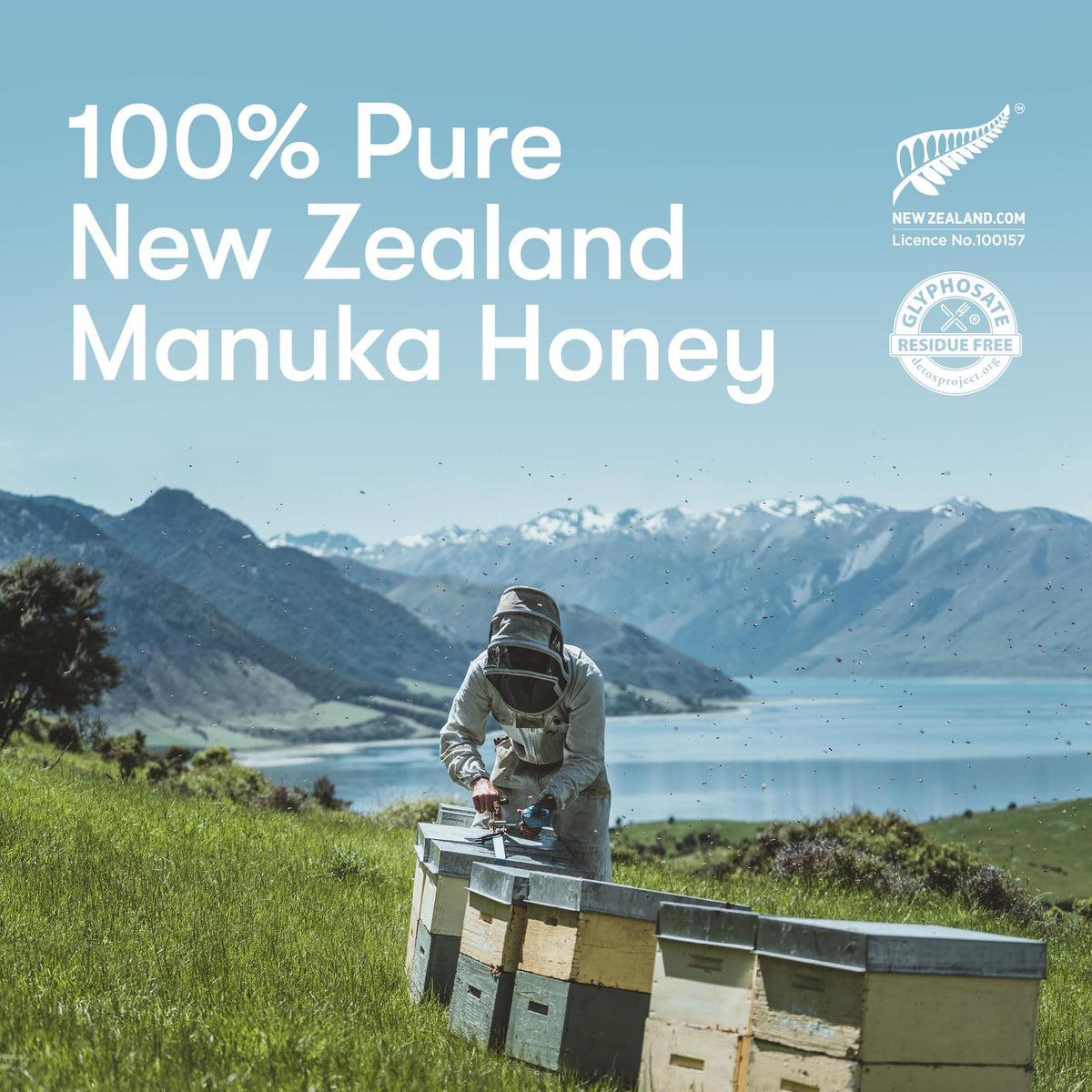 New Zealand Honey Co Manuka honey jar close-up reveals texture and aroma