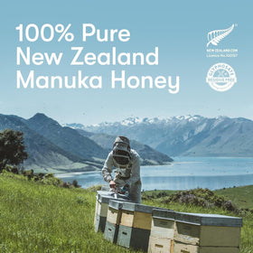 New Zealand Honey Co Manuka UMF 15+ yogurt topping lifestyle shot