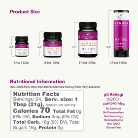 New Zealand Honey Co Manuka honey UMF 24+ pour captures smooth flow and aroma