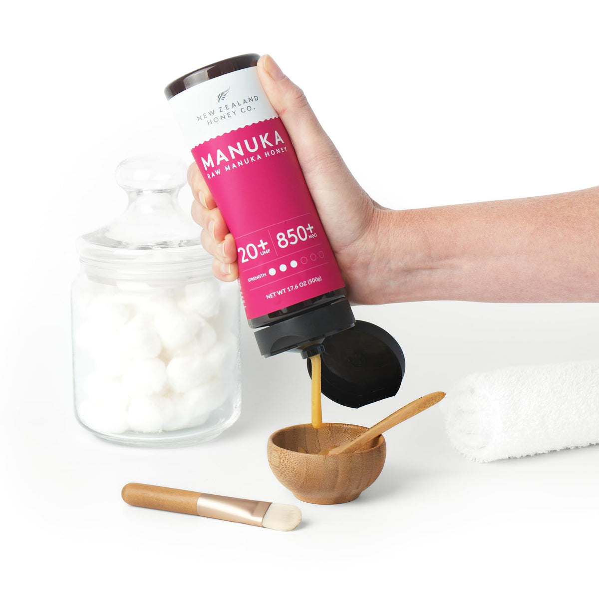 New Zealand Honey Co Manuka UMF 20+ bread toast topper for natural sweetness.