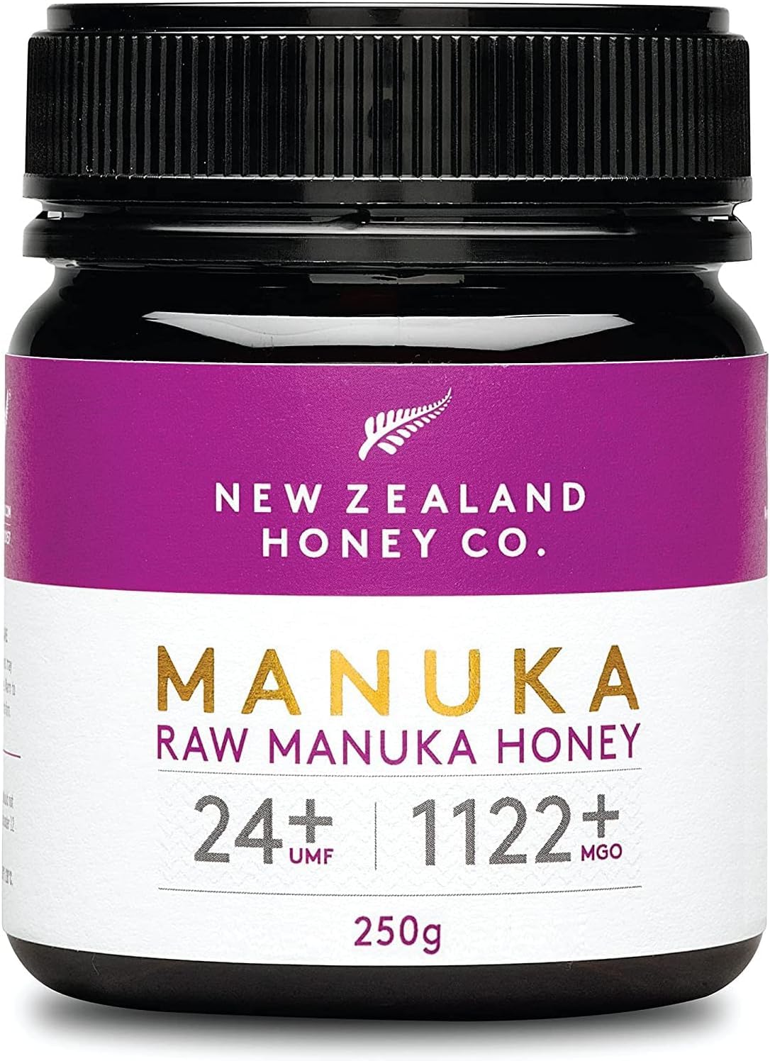 New Zealand Honey Co Manuka UMF 24+ jar for daily use.