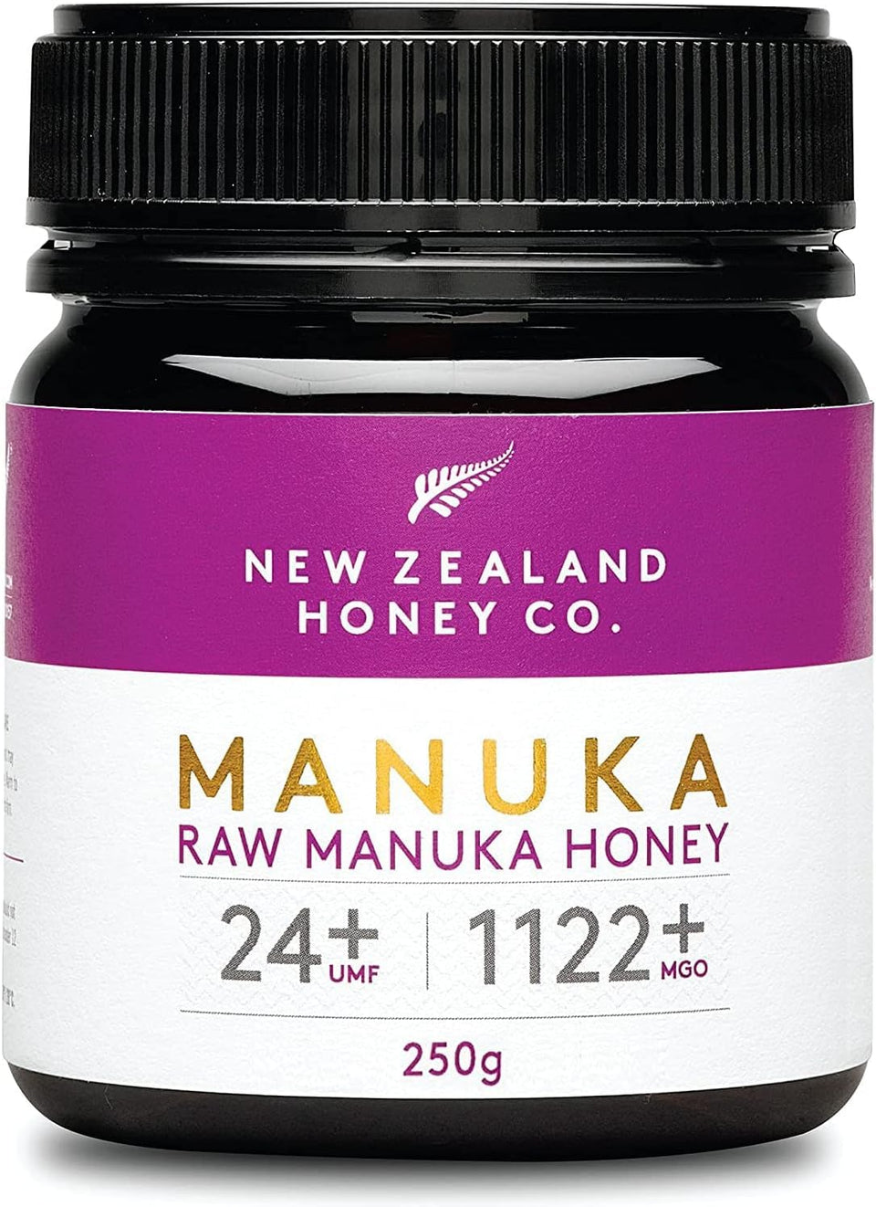 New Zealand Honey Co Manuka UMF 24+ jar for daily use.