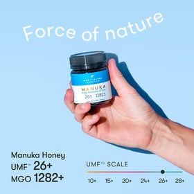 New Zealand Honey Co. UMF certification closeup underscores tested high-grade Manuka