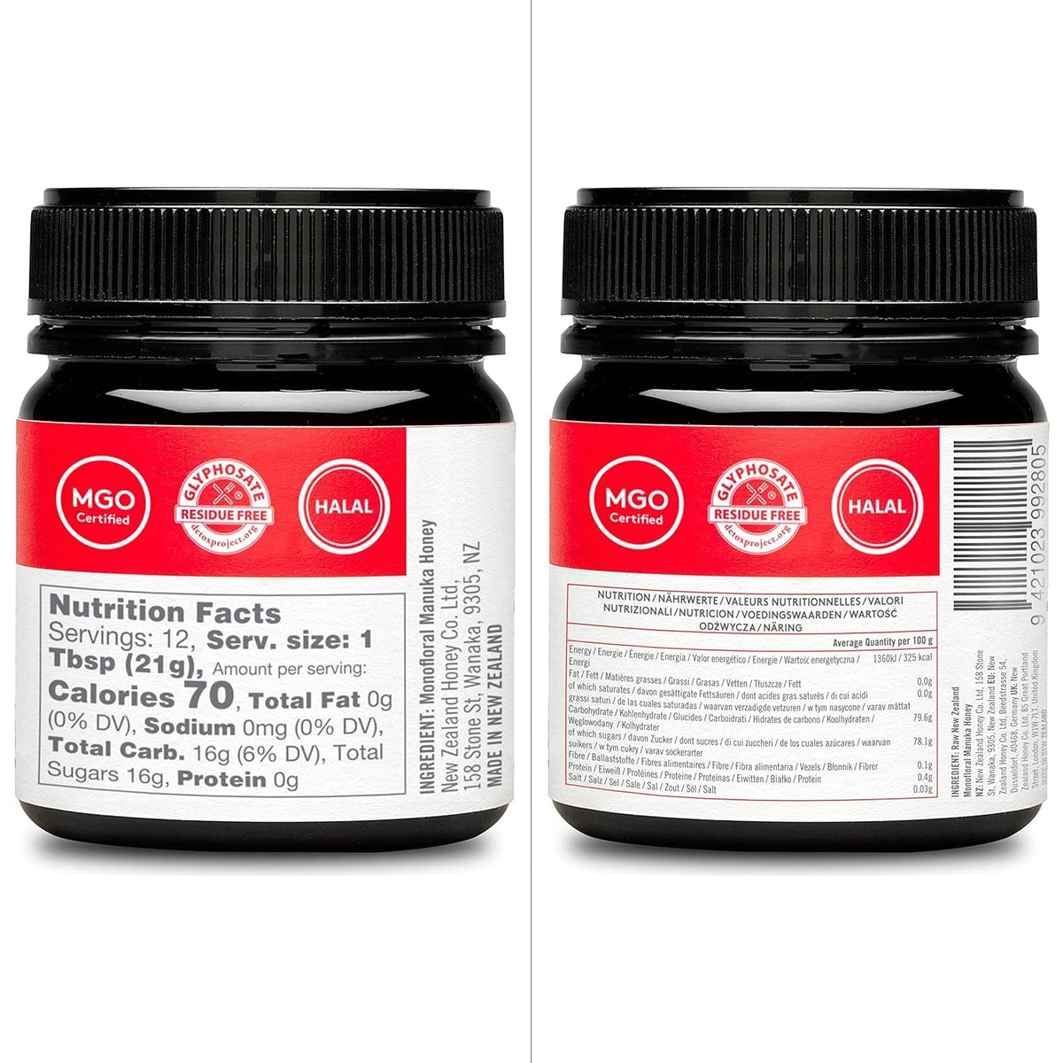 New Zealand Honey Co UMF certificate and jar signify trusted authenticity