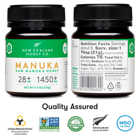 New Zealand Honey Co UMF-certified honey label signals trusted purity