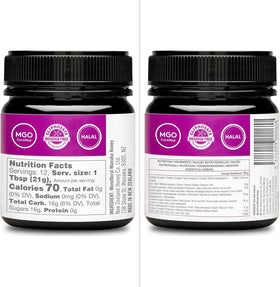 New Zealand Honey Co UMF 24+ certification seal.