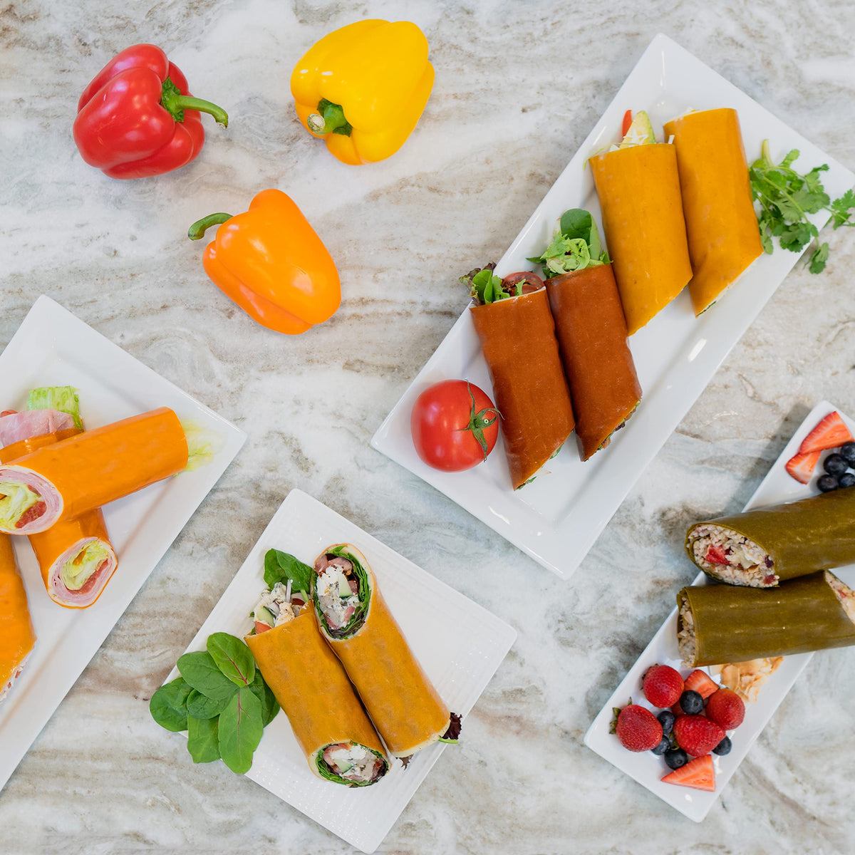 NewGem Apple Kale Wrap slice, fiber-rich vegan option for easy meals.