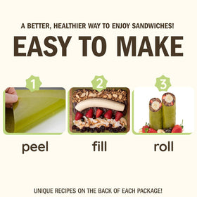 NewGem Apple Kale Wraps as a breakfast idea with fresh greens.