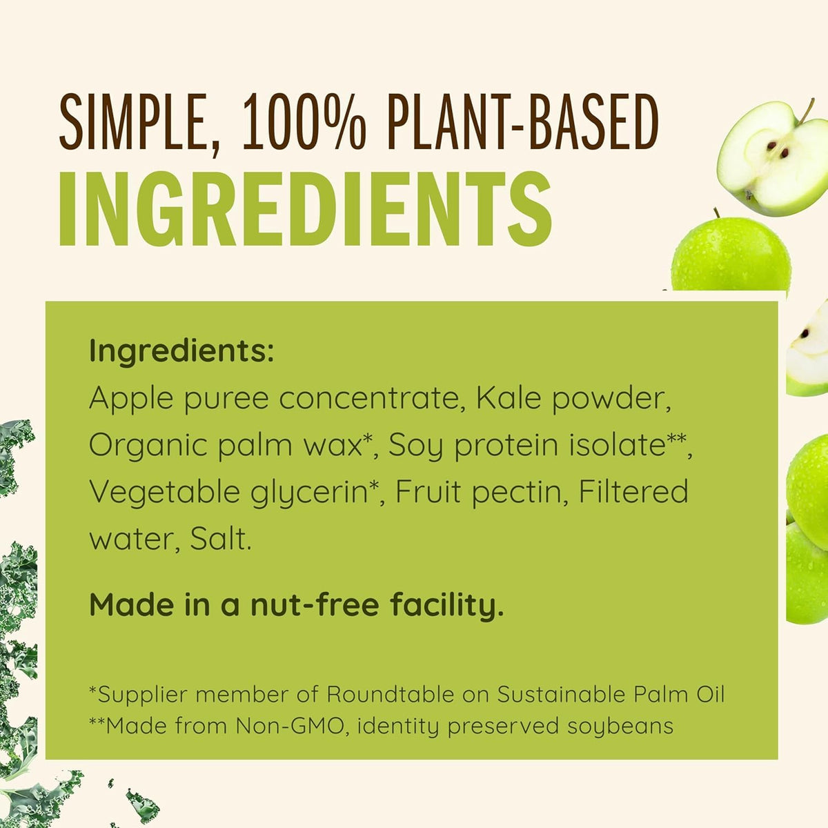 NewGem Apple Kale Wraps sliced to reveal vibrant color and texture.