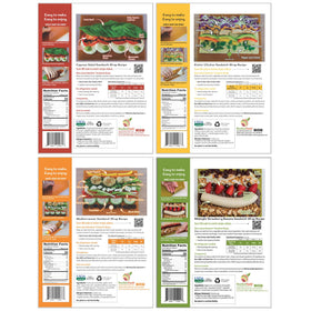 NewGem Carrot Wrap close-up, veggie-forward option for healthy snacking.