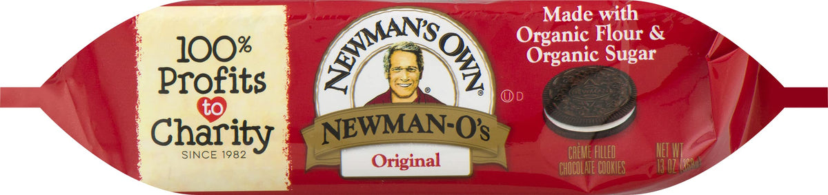 Cookies with a glass of milk for dunking moments with Newman-O's Original.