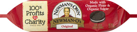Cookies with a glass of milk for dunking moments with Newman-O's Original.