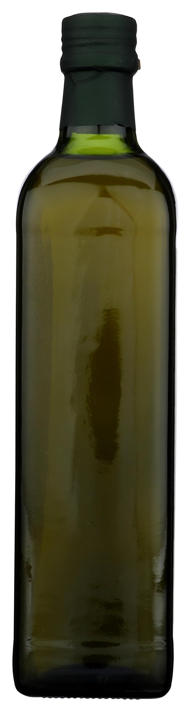 Newman's Own Olive Oil glass bottle conveys premium texture and aroma during cooking