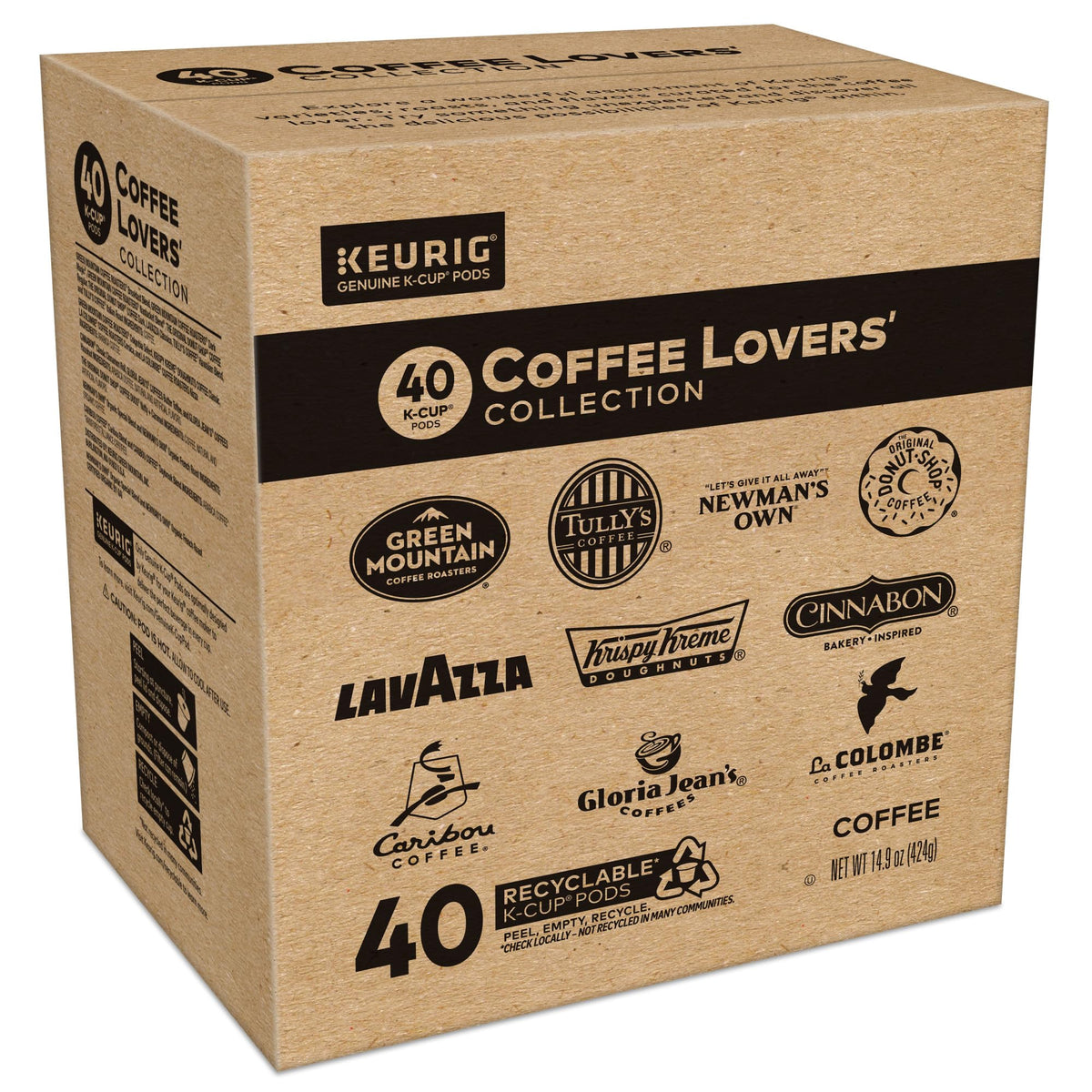 Newman’s Own Organic French Roast Keurig pod bold and classic.