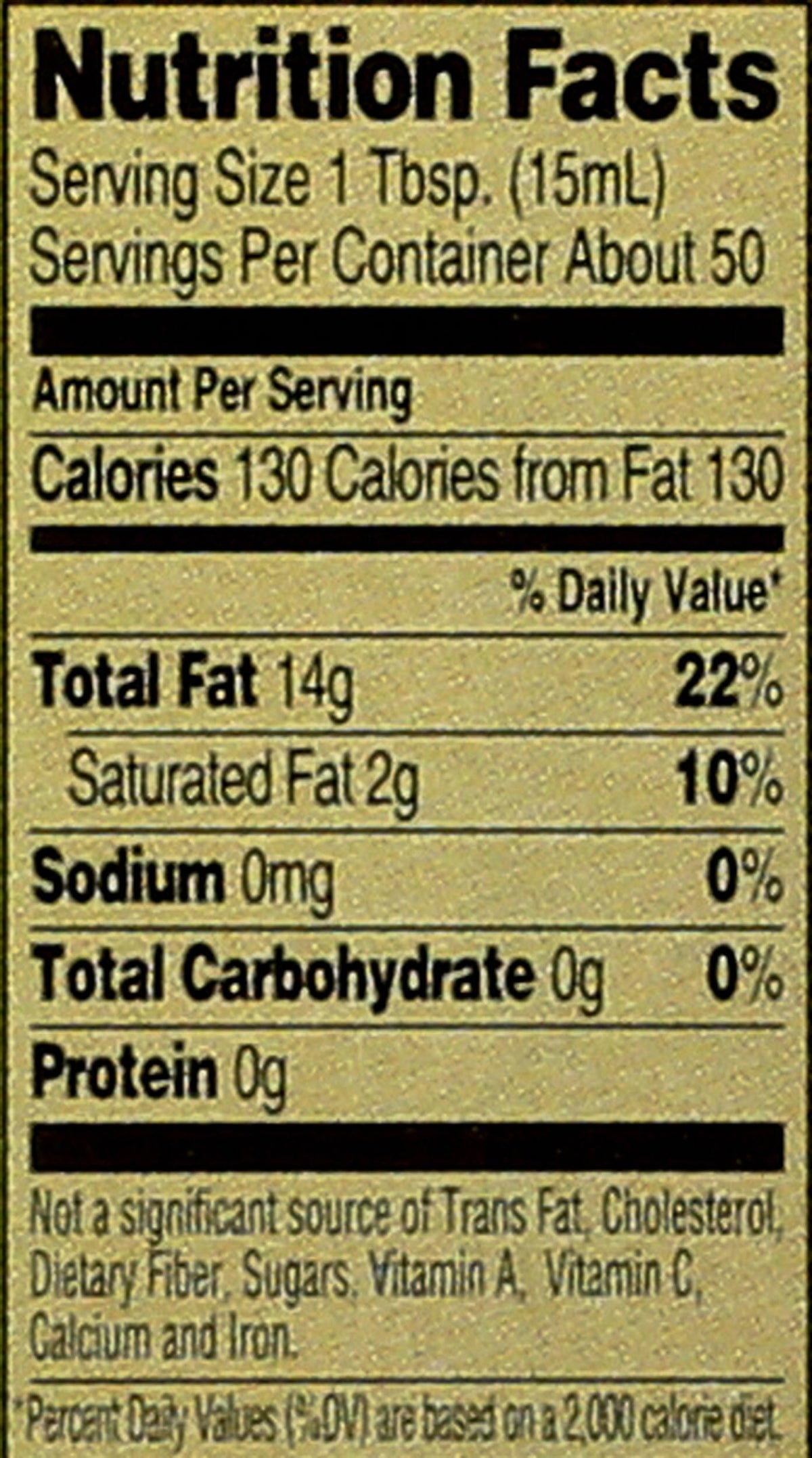 Newman's Own Organic Olive Oil label closeup highlights 95% organic quality