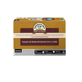 Newman's Own Organic Special Blend coffee pod K-Cup ready for brewing.