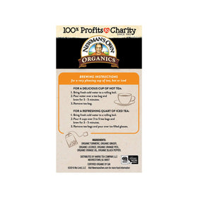 Newman's Own Turmeric Ginger blend features turmeric, ginger, citrus and licorice.