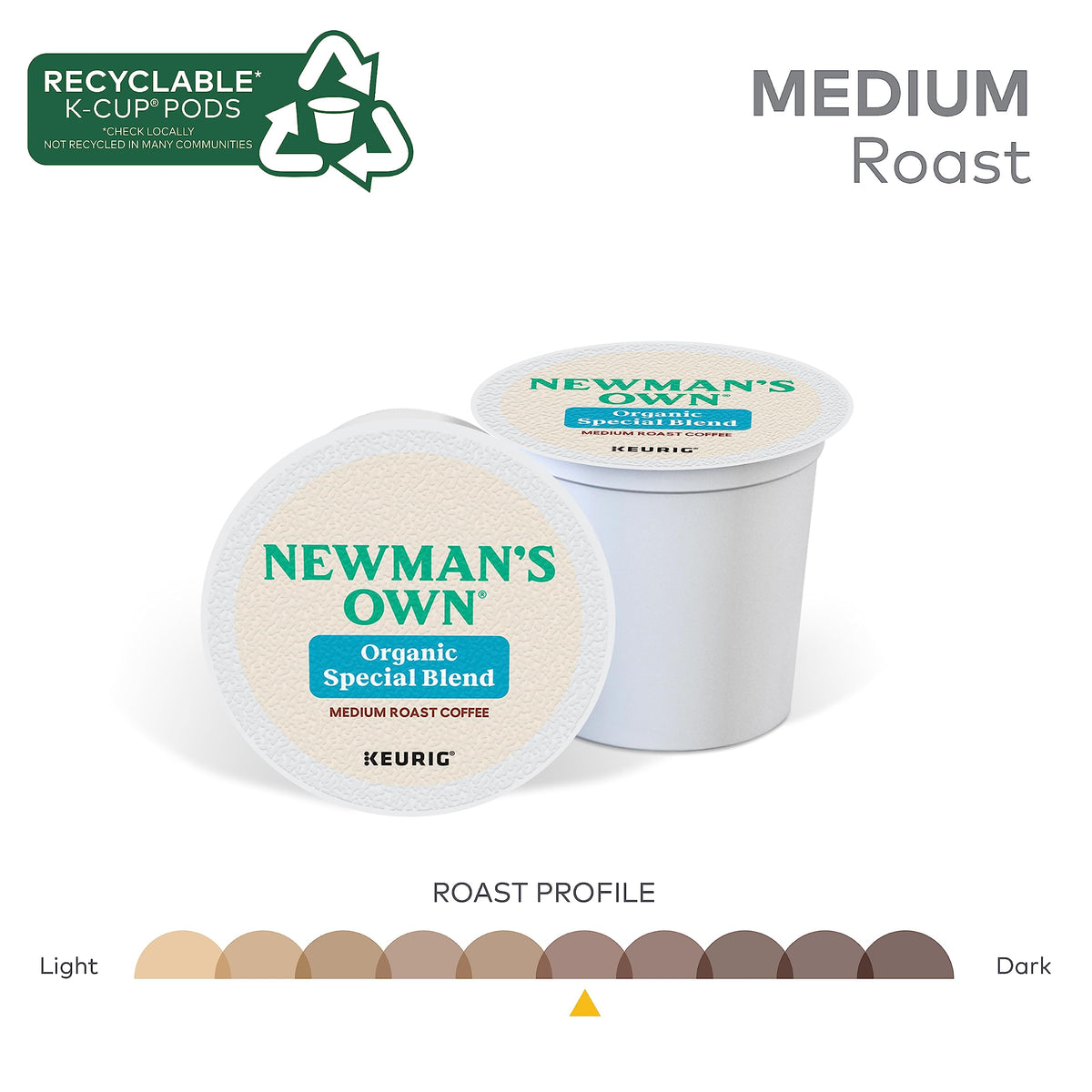 Newman's Own Organics Special Blend coffee capsules offer convenient pods for fast, consistent cups
