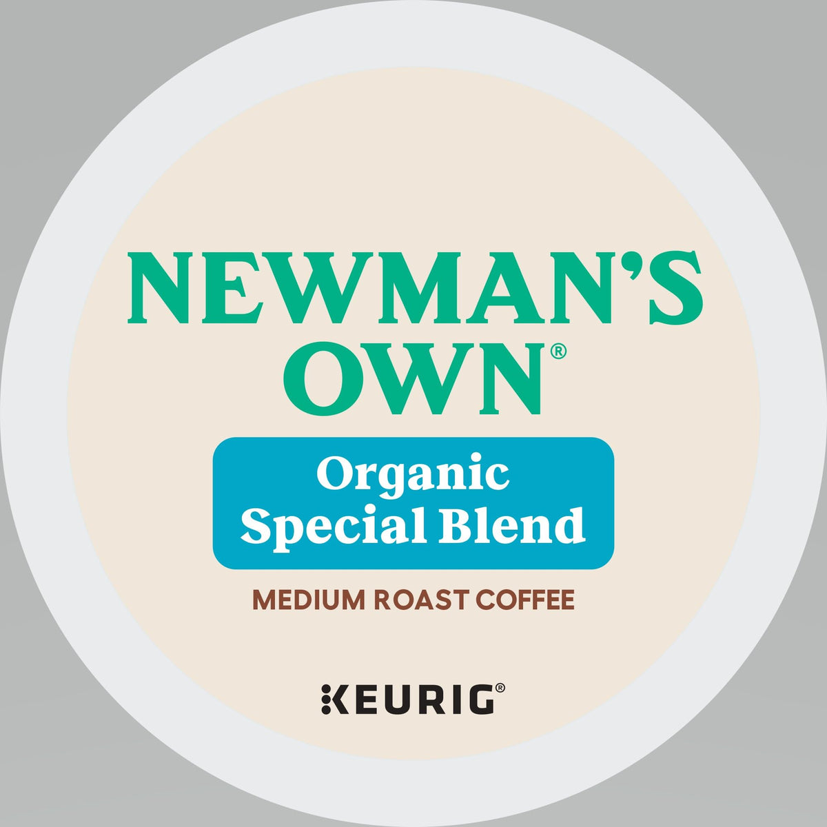 Newman's Own Organics Special Blend cup steaming for a morning ritual