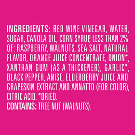 Newman's Own Raspberry Dressing pour moment, perfect as a glaze or dip