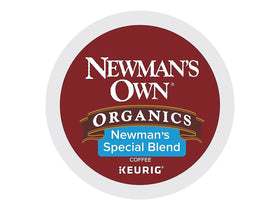 Newman's Own Special Blend K-Cups box ready for bold mornings.
