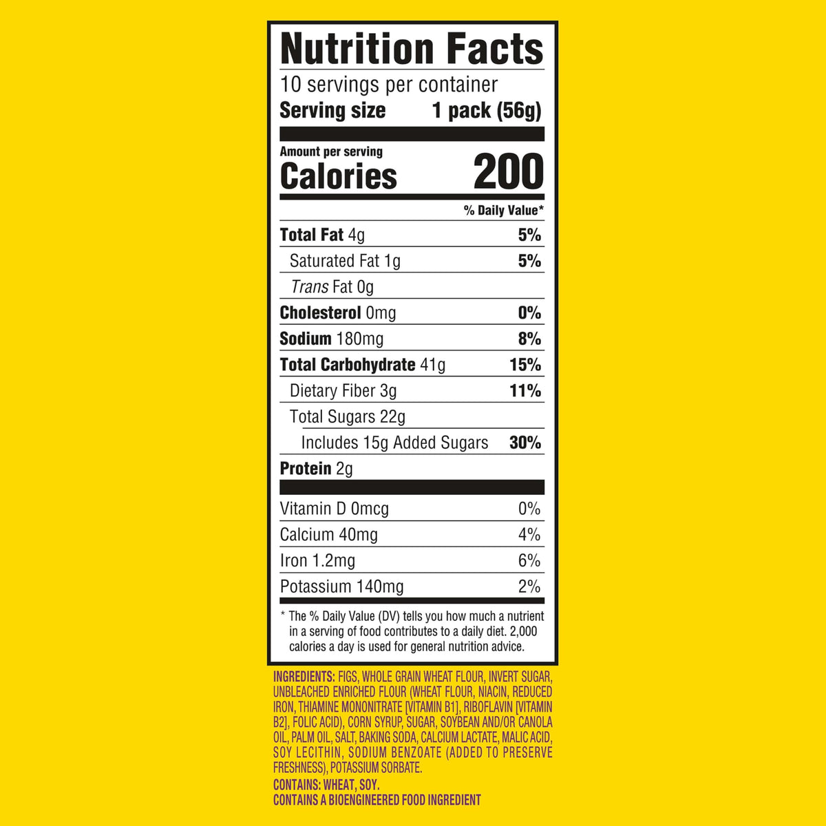 Newtons Fig Bars 40-pack tray highlighting bulk snack option for lunches.