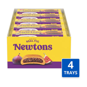 Two cookies per pack close-up from Newtons Fig Bars.