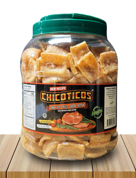 NEZKA Chicoticos Jamón close-up highlighting seasoning and crunch.