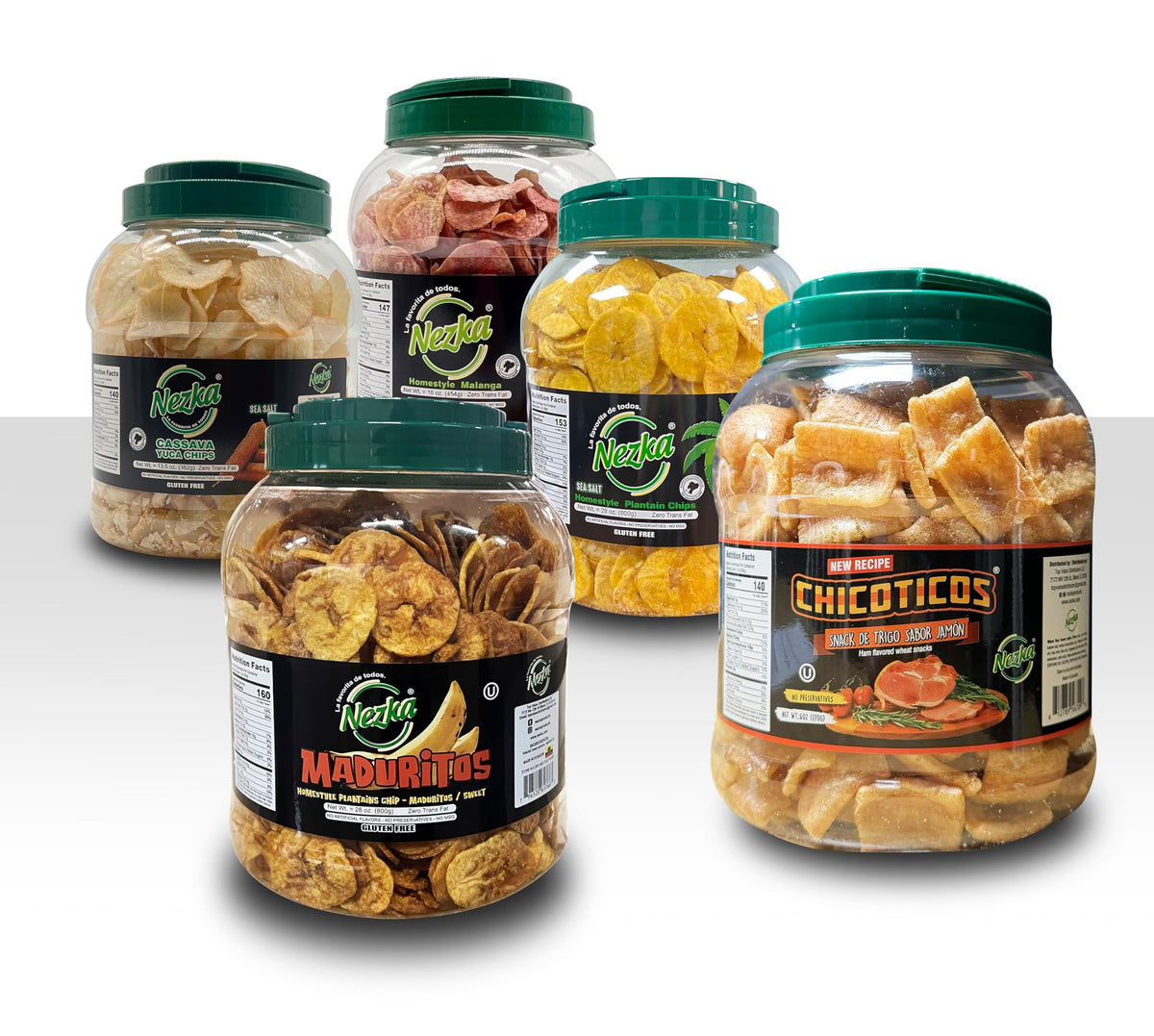 NEZKA Chicoticos Jamón kid-friendly snack for lunchboxes.