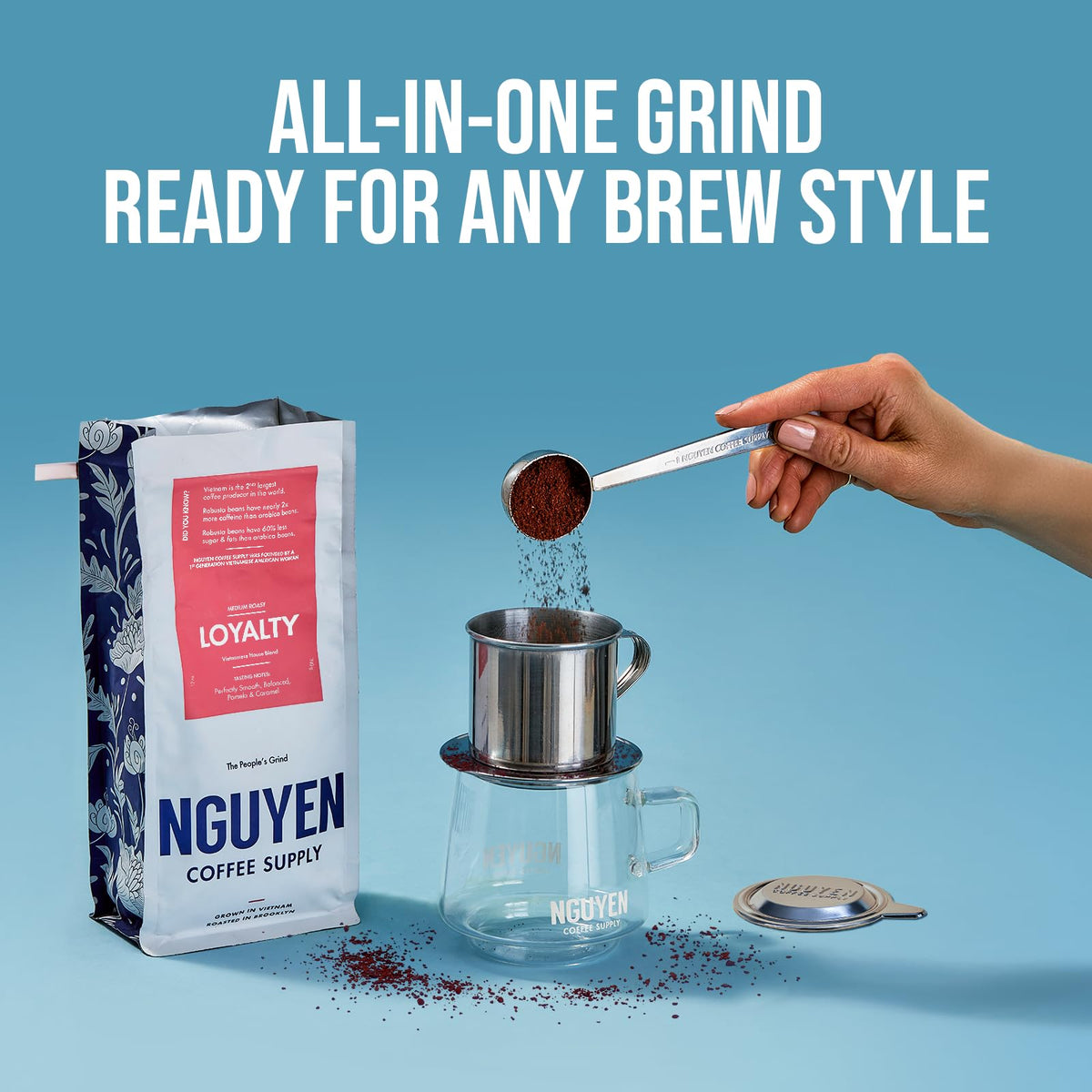 Nguyen Coffee Supply direct-trade with farmer Ton showing provenance.