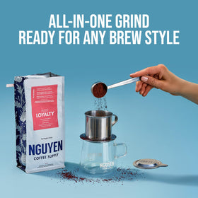 Nguyen Coffee Supply direct-trade with farmer Ton showing provenance.