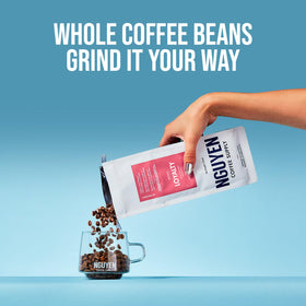 Nguyen Coffee Supply direct-trade Ton-farmer story highlighting ethical sourcing.
