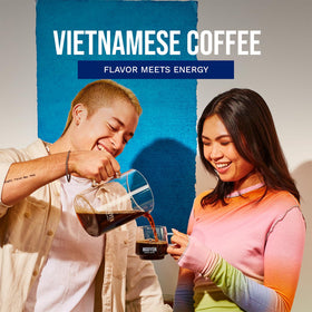 Nguyen Coffee Supply whole-bean bag ideal for home grinding and any coffee maker.