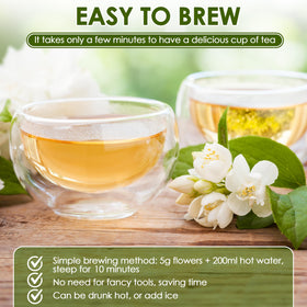 Nhat Anh Farm jasmine buds for baking and crafts.