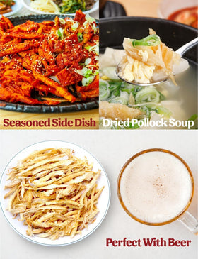 NICE WITCH'S Dried Pollack Shredded stir-fry pan, lean seafood in dishes