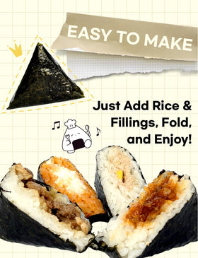NICE WITCH'S at-home gimbap made easy with kids and these wrappers