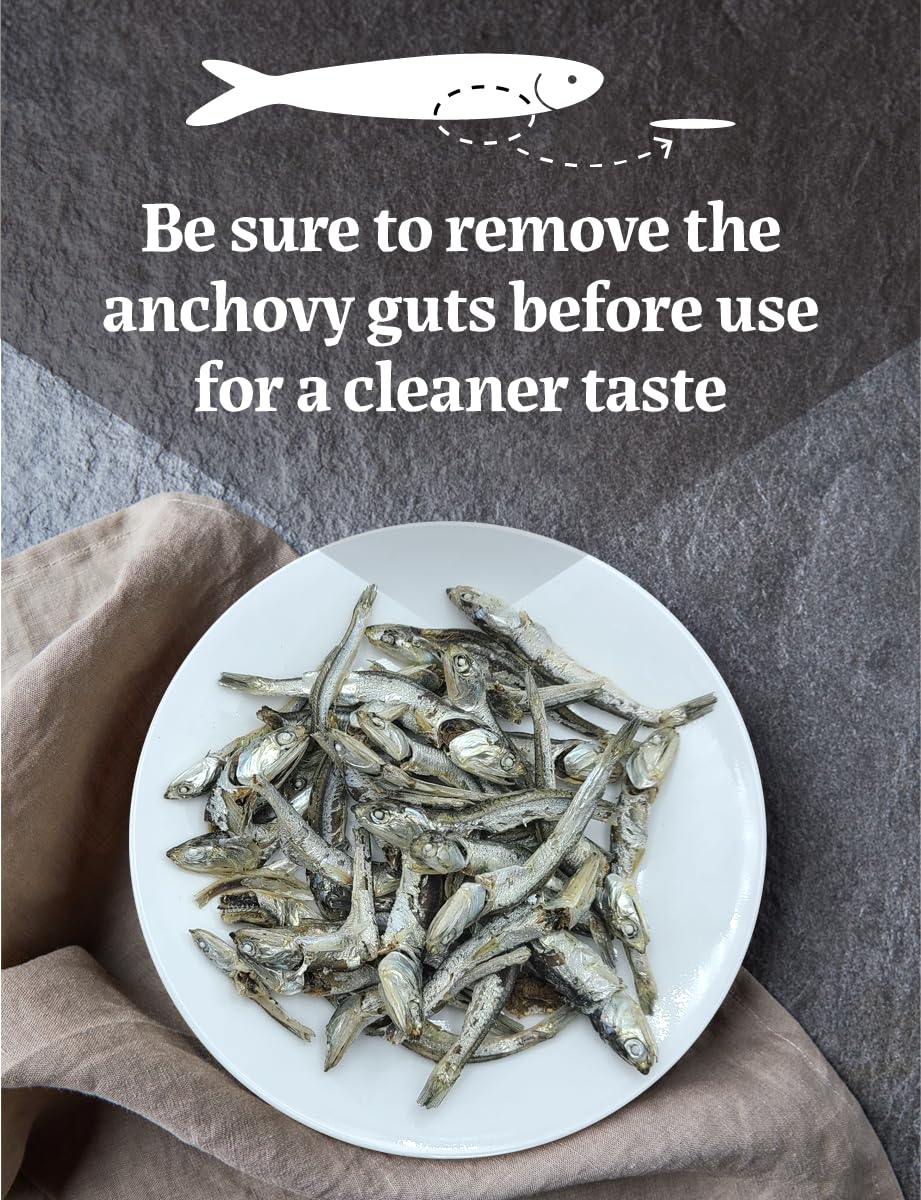 NICE WITCH'S Korean anchovies for ramen stock and flavor depth.