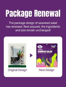 Nice Witch's seaweed rehydrates quickly for vibrant salad bowls.