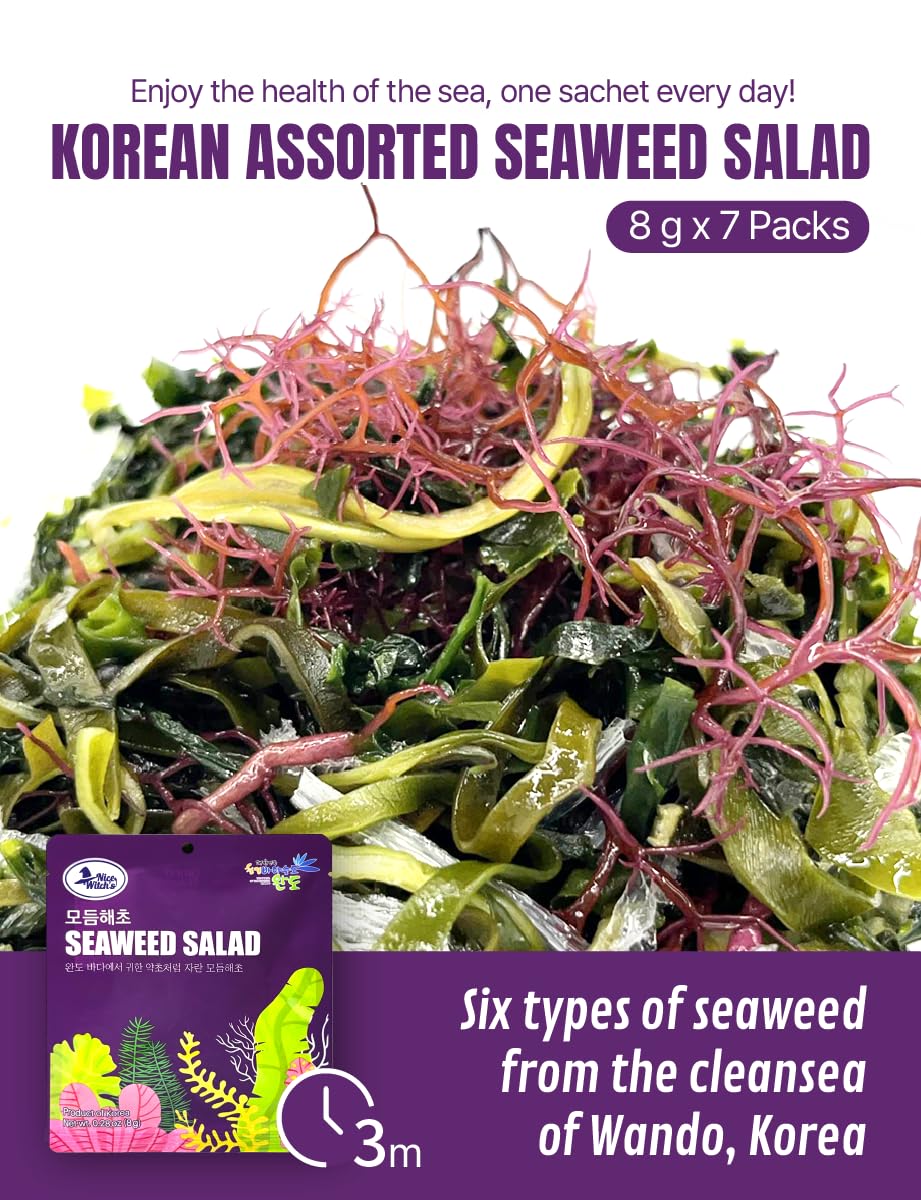 Nice Witch's seaweed mix great for soups and salads.