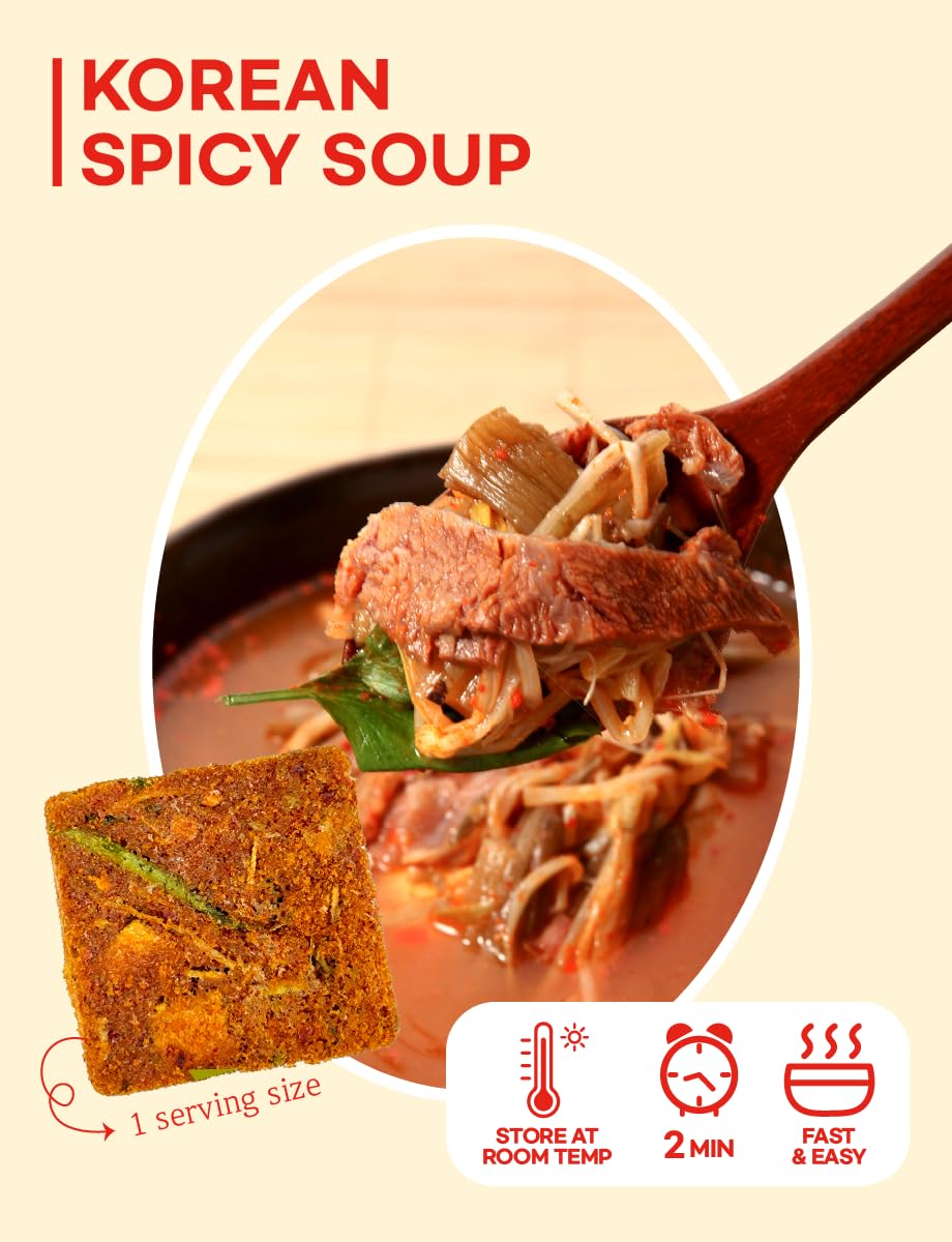 NICE WITCH'S outdoor hiking and camping soup option in compact packaging.