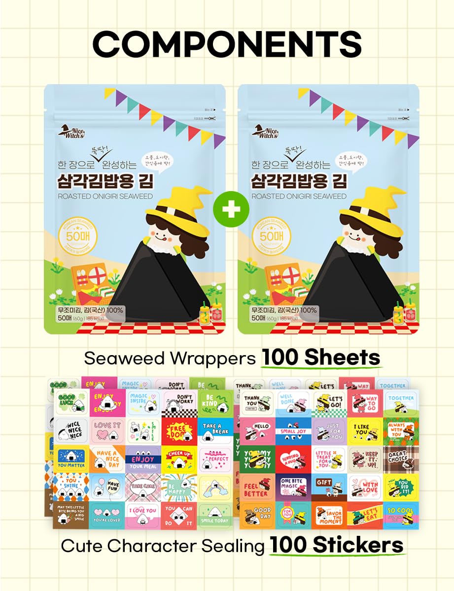 Nice Witch's Seaweed Nori outer zipper pouch keeps sheets clean and ready
