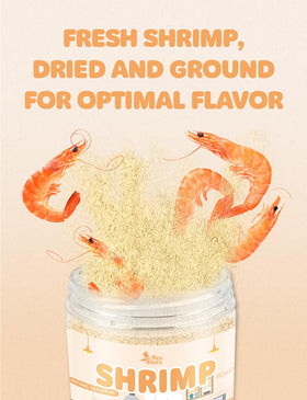 NICE WITCH'S Shrimp Powder dish—savory boost for fried rice.