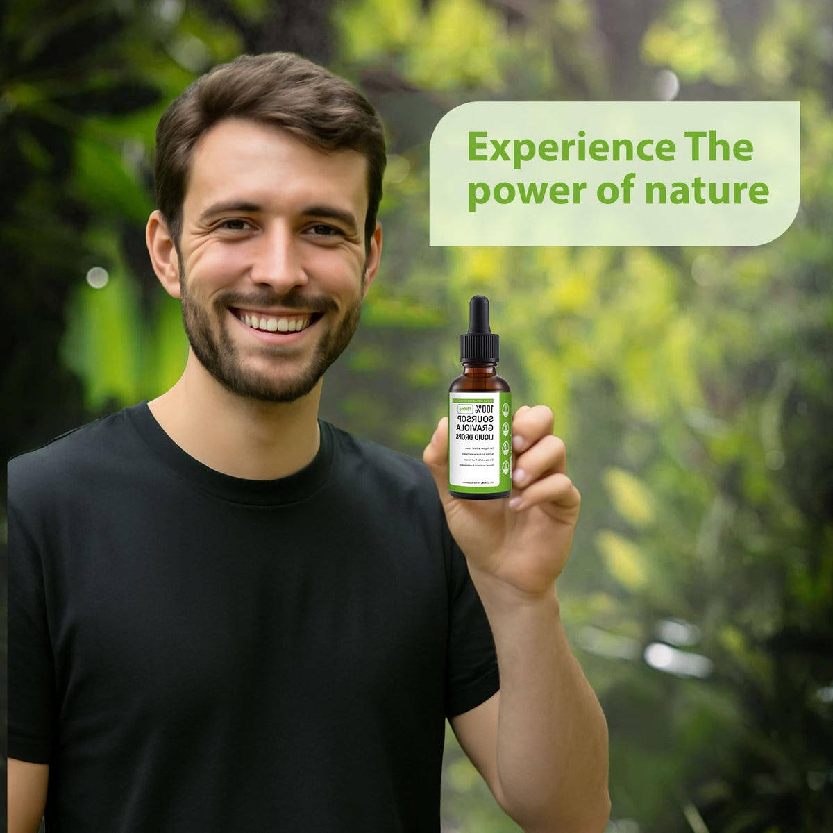 Natural setting aroma of Nichalous Simply Sours soursop bitters in a calm environment.