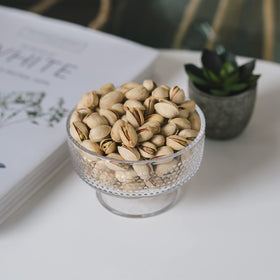 Nichols Farms pistachios pair well with cheese and fruit on grazing boards