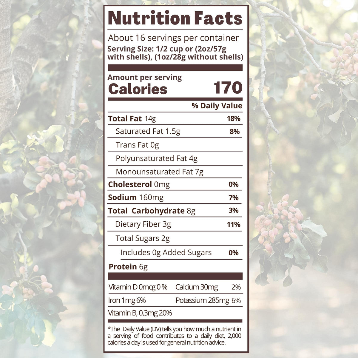 Nichols Farms sun-ripened pistachios from California's Central Valley