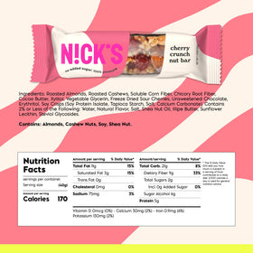 N!CK'S Keto Nut Bar serving idea for hiking and travel