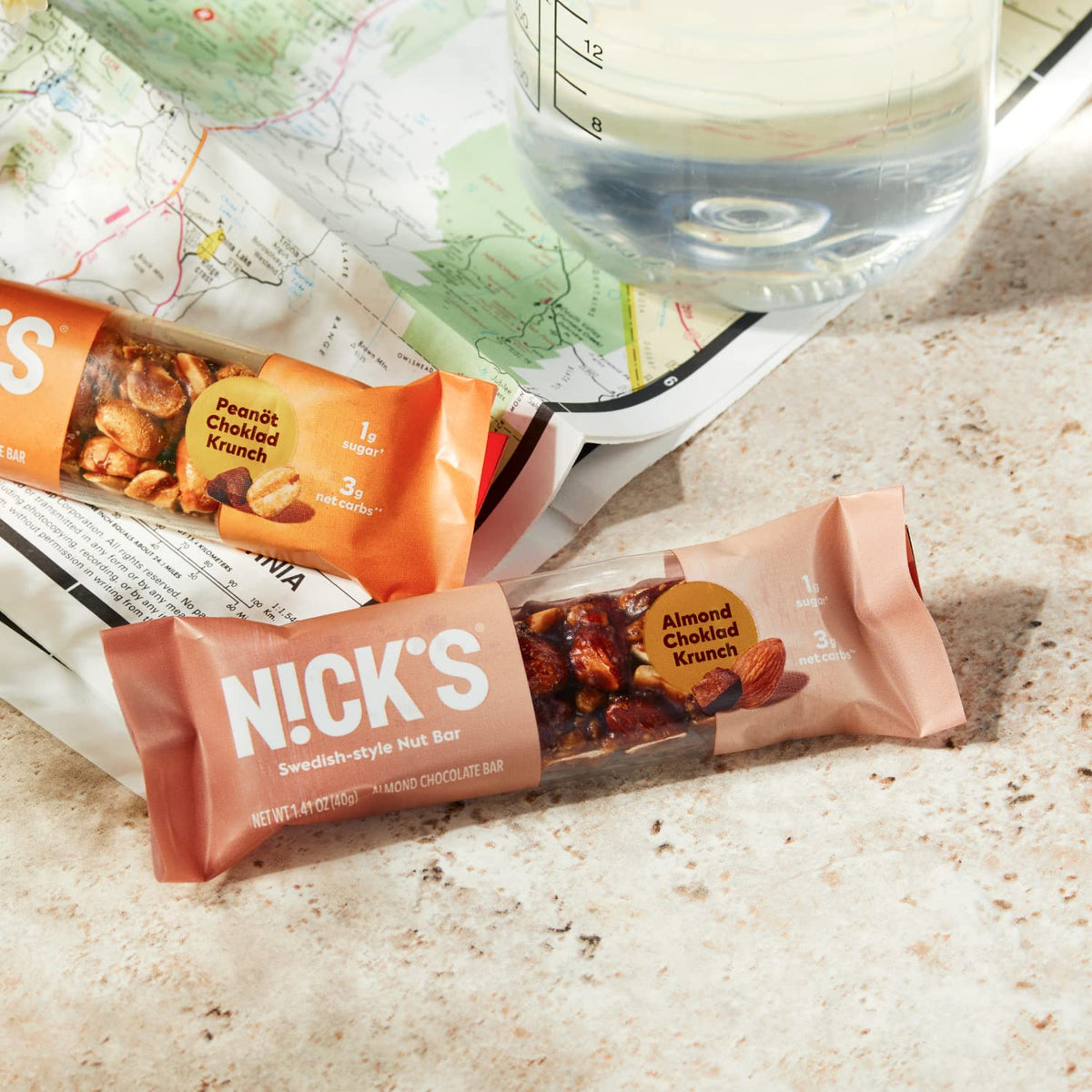 N!CK'S roasted peanuts layered with chocolate for a tasty bite.