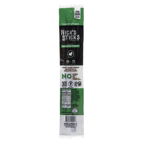 Nick's Sticks Spicy Beef Sticks bold flavor in a snack.