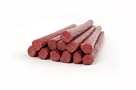 Nick's Sticks close-up texture highlighting juicy turkey sticks for quick protein